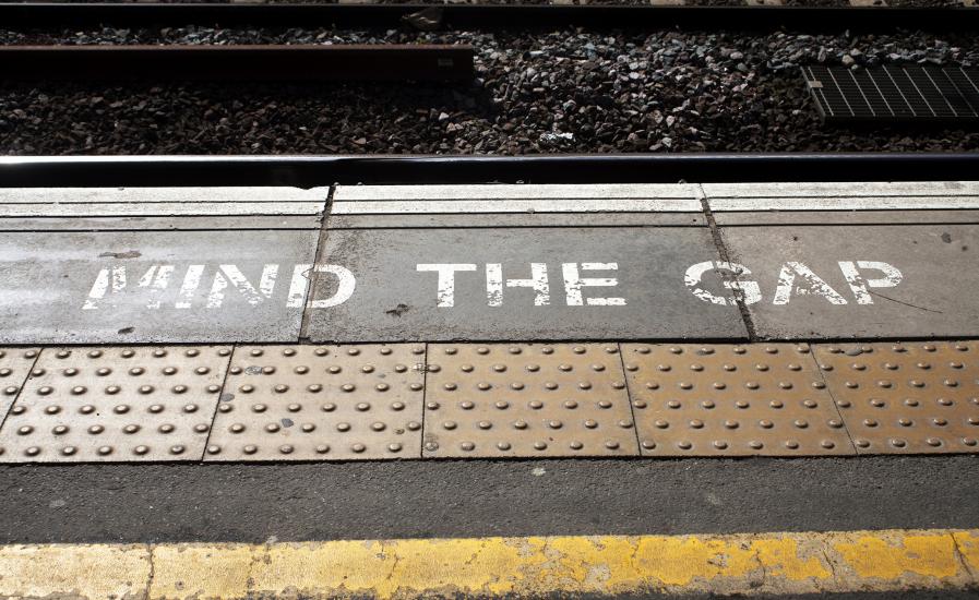 Mind the gap photo